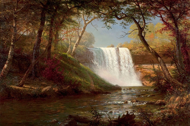 Albert Bierstadt Minnehaha Falls